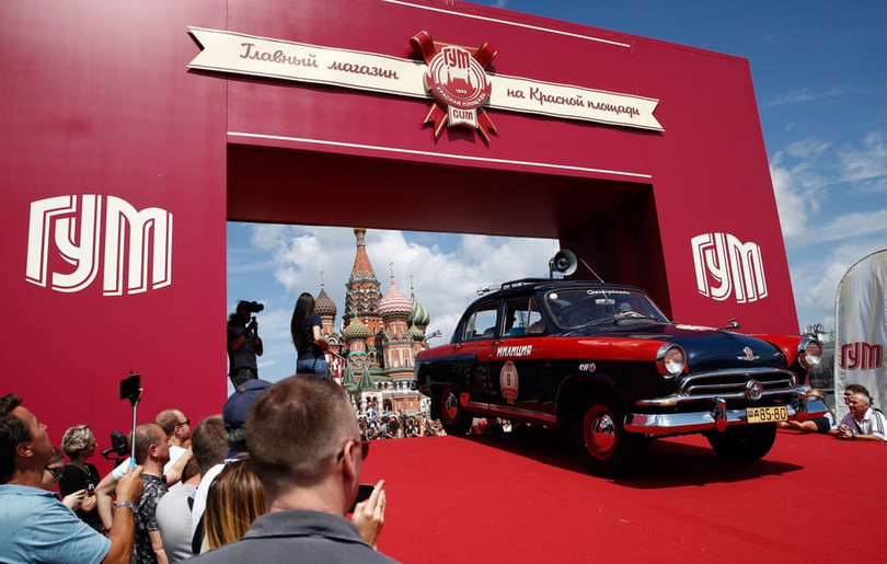 Đã mắt với dàn xe cổ đẹp – độc – lạ hội ngộ ở Moscow