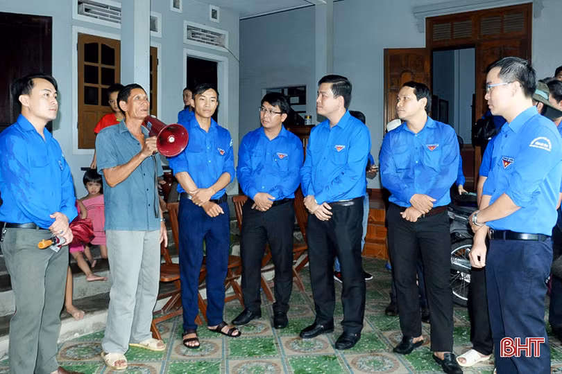 Tuổi trẻ Bình Định học hỏi kinh nghiệm xây dựng nông thôn mới tại Hà Tĩnh