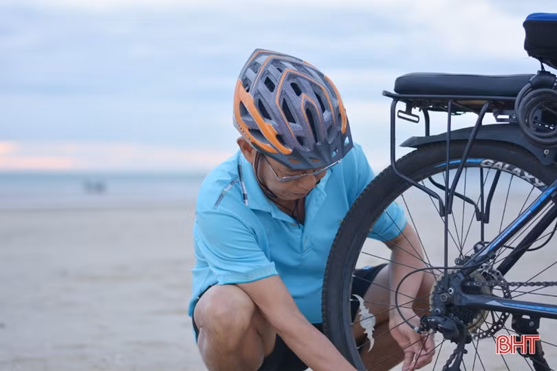 Vui, khỏe với Câu lạc bộ Đạp xe - tắm biển Kỳ Anh
