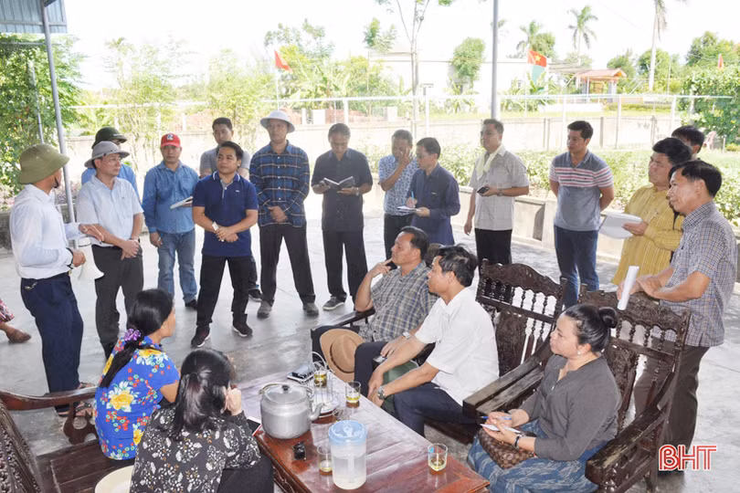 Cán bộ, lãnh đạo Savannakhet tham quan nông thôn mới Hà Tĩnh