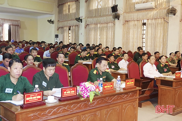Khai mạc diễn tập khu vực phòng thủ huyện Can Lộc năm 2019