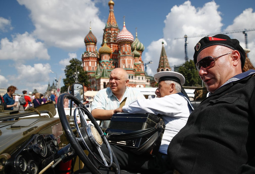 Đã mắt với dàn xe cổ đẹp – độc – lạ hội ngộ ở Moscow