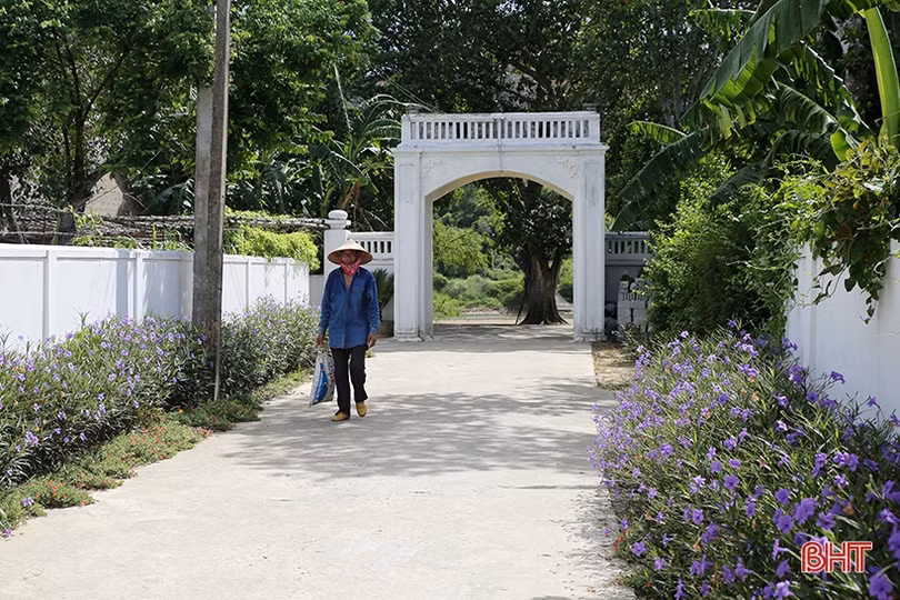 Làng trong phố ở Hà Tĩnh