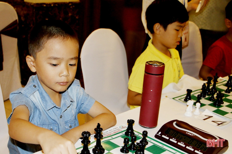 Hà Tĩnh giành 3 HCV giải Cờ vua Cúp kiện tướng tí hon mở rộng năm 2019