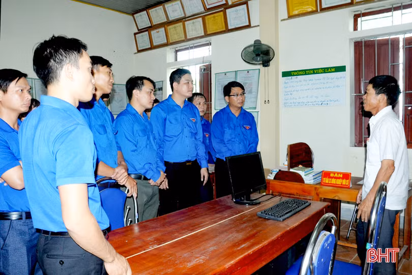 Tuổi trẻ Bình Định học hỏi kinh nghiệm xây dựng nông thôn mới tại Hà Tĩnh