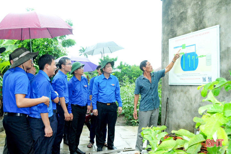 Tuổi trẻ Bình Định học hỏi kinh nghiệm xây dựng nông thôn mới tại Hà Tĩnh