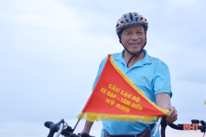 Vui, khỏe với Câu lạc bộ Đạp xe - tắm biển Kỳ Anh