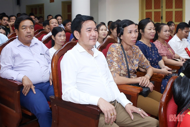 Cán bộ Công an thị xã Kỳ Anh nhất Hội thi Báo cáo viên giỏi tỉnh Hà Tĩnh
