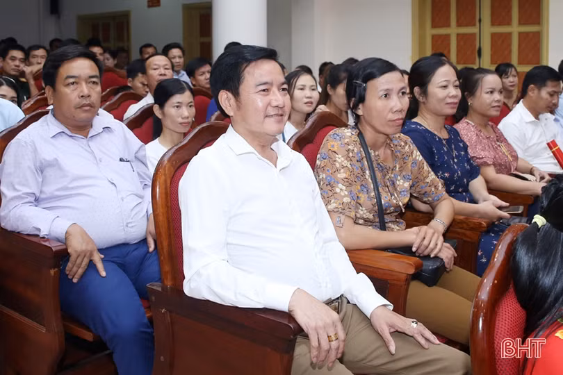 Cán bộ Công an thị xã Kỳ Anh nhất Hội thi Báo cáo viên giỏi tỉnh Hà Tĩnh