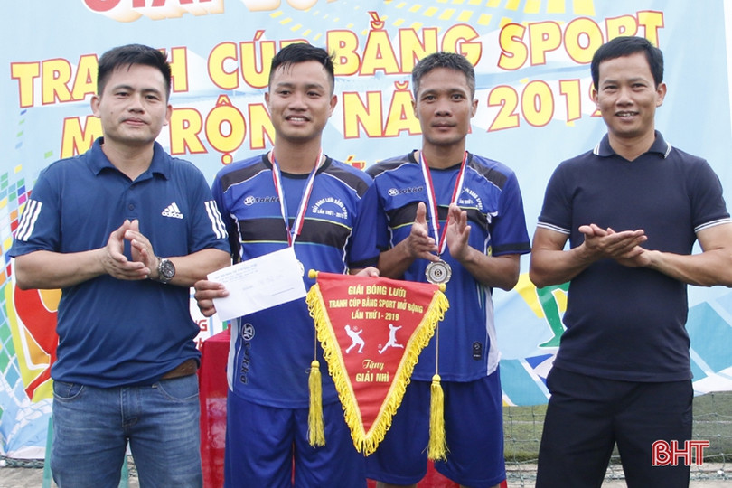 Đội New Focus vô địch giải bóng lưới Hà Tĩnh mở rộng lần thứ nhất năm 2019