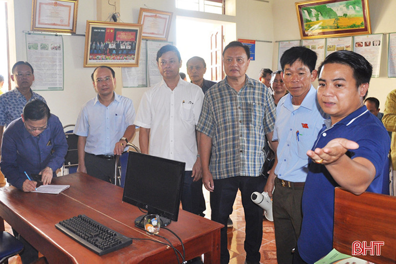 Cán bộ, lãnh đạo Savannakhet tham quan nông thôn mới Hà Tĩnh