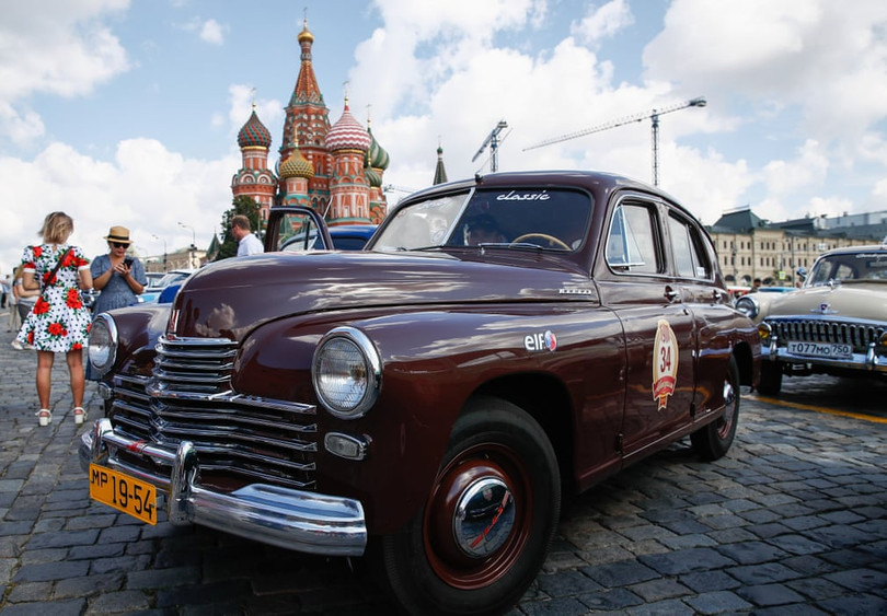 Đã mắt với dàn xe cổ đẹp – độc – lạ hội ngộ ở Moscow