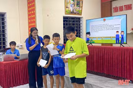 Tuổi trẻ Hà Tĩnh dựng "lá chắn" ngăn ngừa vi phạm ở thanh, thiếu niên