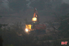 Chính quyền Sơn Kim 2 thừa nhận có "cát tặc" trên sông Ngàn Phố