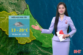 Dự báo thời tiết Hà Tĩnh ngày 22/12: Có mưa nhỏ vài nơi, nhiệt độ thấp nhất 13 độ C