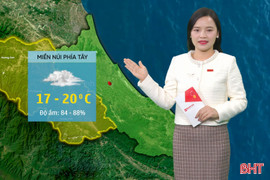 Dự báo thời tiết Hà Tĩnh ngày 26/12: Có mưa nhỏ vài nơi, trời rét