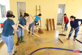 Các địa phương gấp rút dọn dẹp, ổn định cuộc sống sau bão lũ