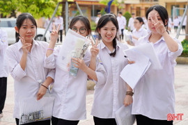 Thí sinh Hà Tĩnh bước vào ngày thứ 2 Kỳ thi tốt nghiệp THPT 2025