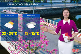 Thời tiết cả nước và Hà Tĩnh ngày đầu năm mới thế nào?