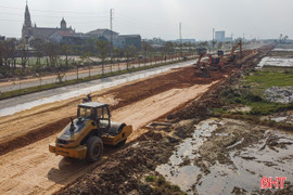 Khí thế thi đua chào mừng Đại hội XIV của Đảng trên các công trình trọng điểm