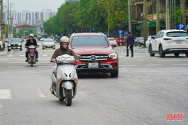 Phố phường Hà Tĩnh mùa gió lạnh về
