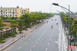 Phố phường Hà Tĩnh mùa gió lạnh về