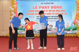 Tuổi trẻ Hà Tĩnh triển khai nhiều hoạt động hưởng ứng Ngày Quốc tế thiếu nhi 1/6