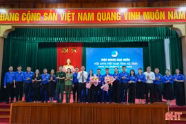 Tuổi trẻ góp sức xây dựng quê hương Hà Tĩnh ngày càng phát triển 