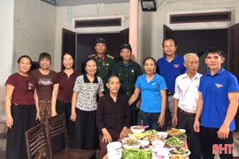 Hơn 150 bữa cơm tri ân - Gửi trọn nghĩa tình của tuổi trẻ Hà Tĩnh