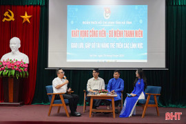 Giao lưu, gặp gỡ tài năng trẻ Hà Tĩnh trên các lĩnh vực