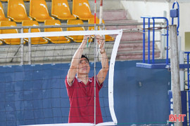 Trước "giờ G" Giải Bóng chuyền nam thanh niên Hà Tĩnh