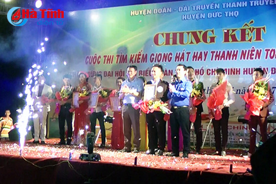 duc tho thi giong hat hay thanh nien toan huyen