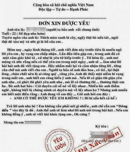 5 buc thu to tinh chat nhat viet nam