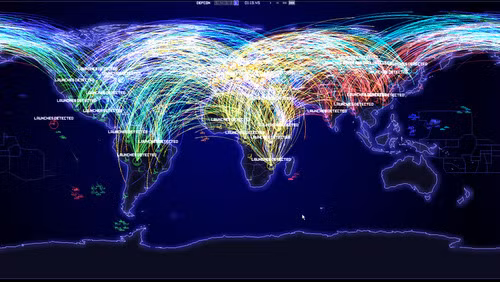 Số ICBM sẽ được phóng trên toàn thế giới theo học thuyết MAD. Đồ họa: Mod DB. kha nang huy diet cua ten lua dan dao xuyen luc dia