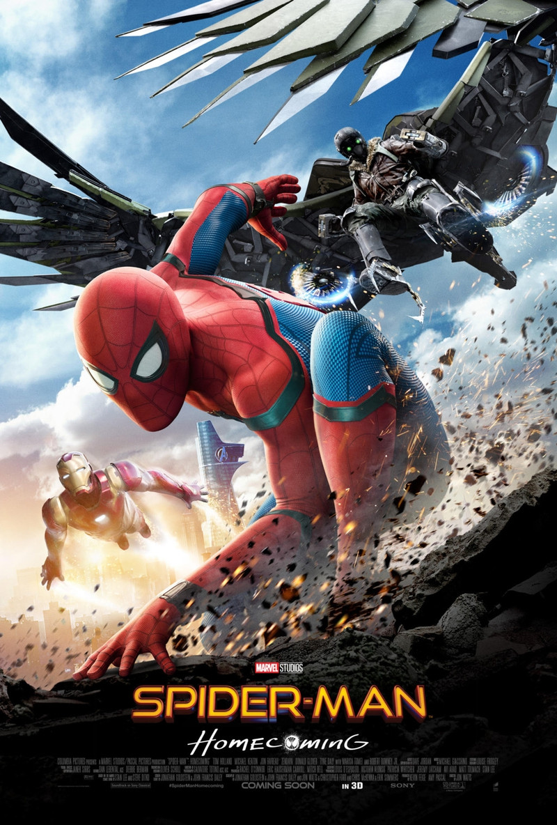 Spider-Man: Homecoming do Marvel Studios cùng Sony hợp tác sản xuất, và nằm trong chuỗi tác phẩm đình đám MCU.  nhen tro ve nha tre trung hai huoc va hien dai