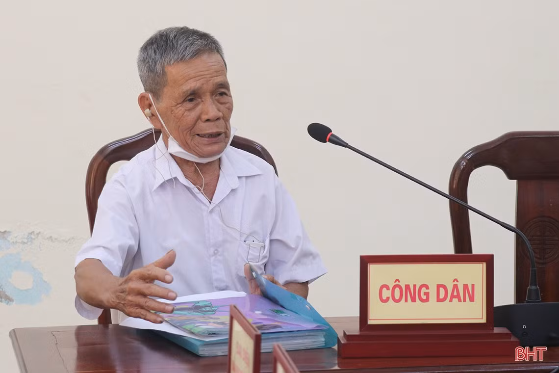 Đối thoại trực tiếp với công dân để kịp thời tháo gỡ vướng mắc, giải quyết vụ việc ngay từ cơ sở