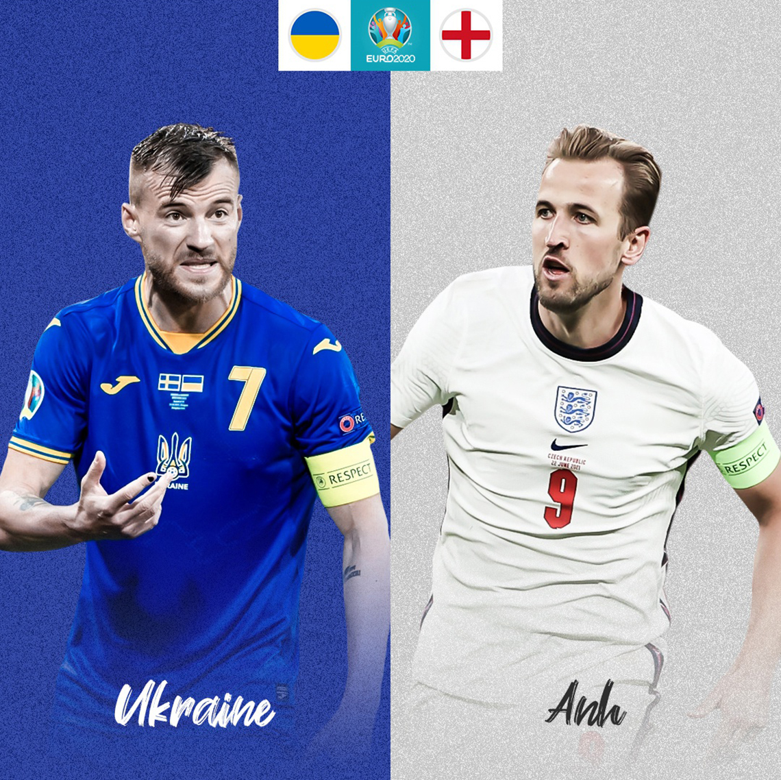 Chân dung 8 đội tuyển góp mặt ở tứ kết Euro