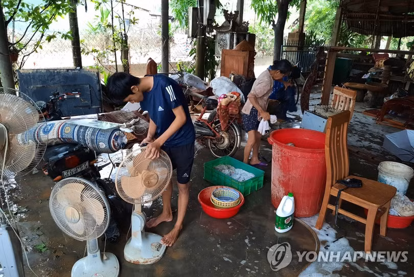 Hàn Quốc hỗ trợ Việt Nam 300.000 USD khắc phục hậu quả lũ lụt