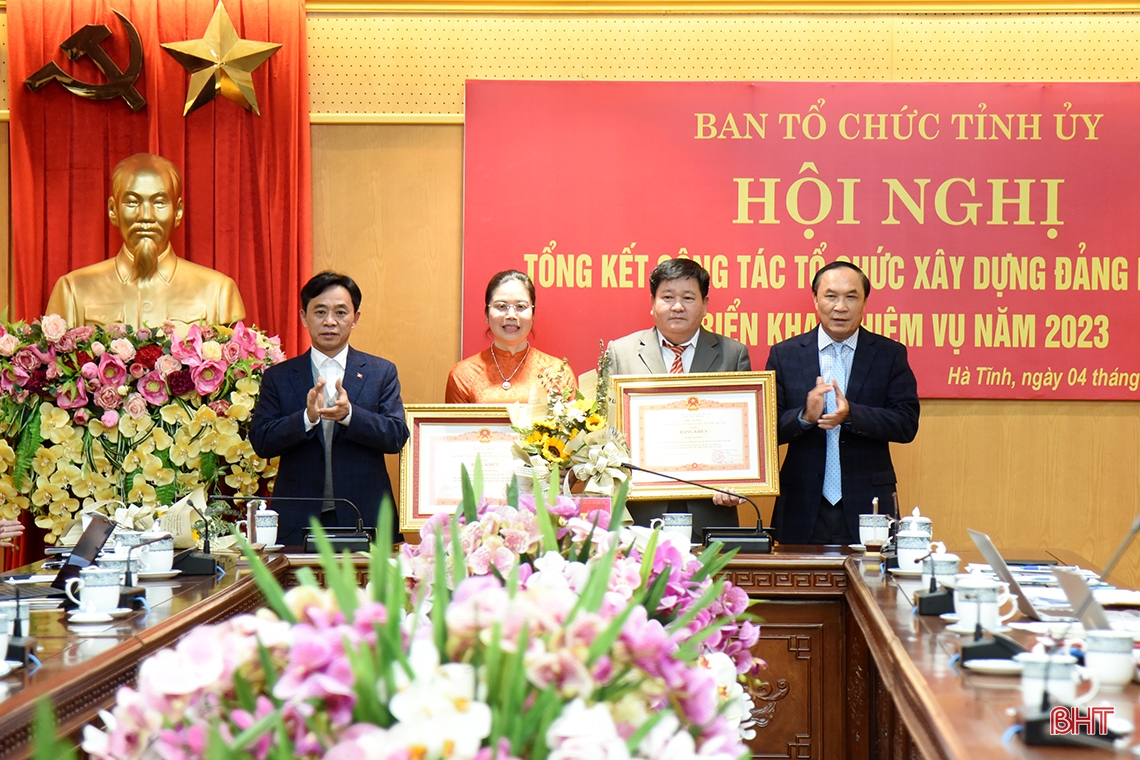Ngành Tổ chức xây dựng Đảng Hà Tĩnh tập trung triển khai 7 nhóm nhiệm vụ năm 2023