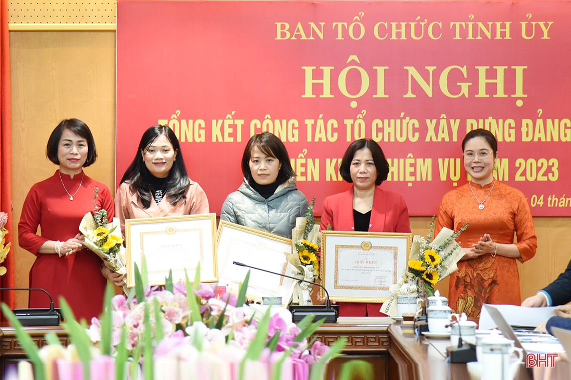 Ngành Tổ chức xây dựng Đảng Hà Tĩnh tập trung triển khai 7 nhóm nhiệm vụ năm 2023