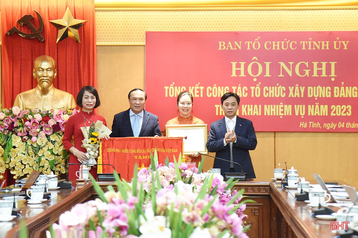 Ngành Tổ chức xây dựng Đảng Hà Tĩnh tập trung triển khai 7 nhóm nhiệm vụ năm 2023