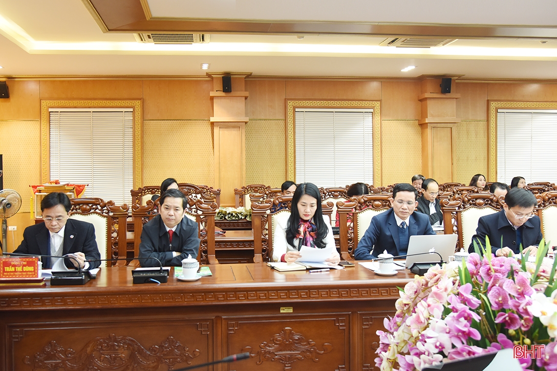 Ngành Tổ chức xây dựng Đảng Hà Tĩnh tập trung triển khai 7 nhóm nhiệm vụ năm 2023