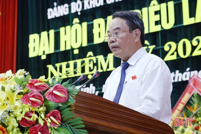 Đoàn kết, thống nhất thực hiện thắng lợi Nghị quyết Đại hội Đại biểu Đảng bộ Khối CCQ&DN Hà Tĩnh lần thứ XVI