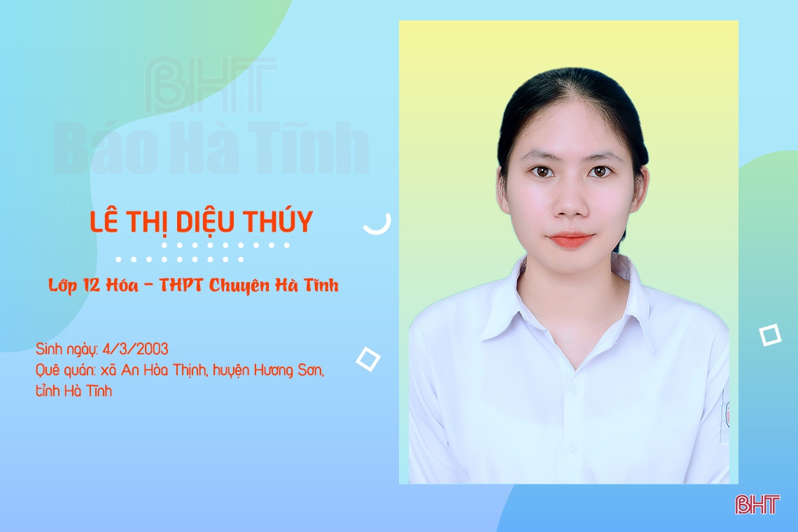 10 gương mặt học sinh Hà Tĩnh được xét tuyển thẳng đại học năm 2021