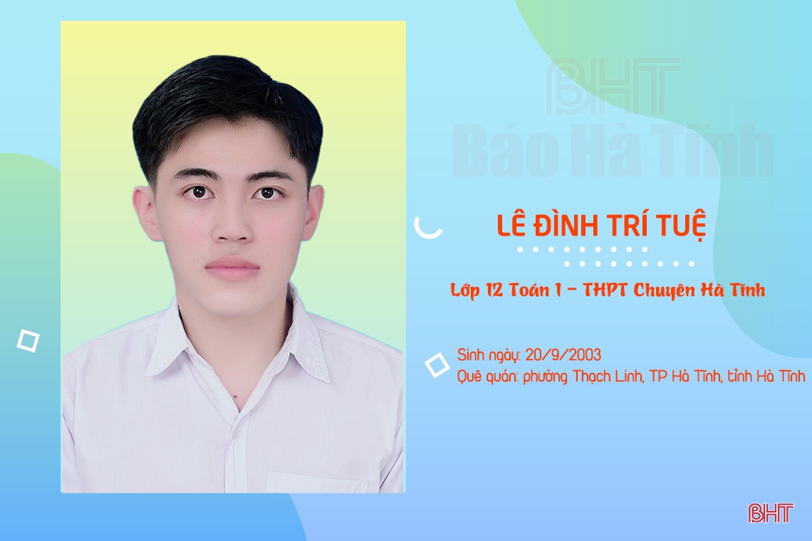 10 gương mặt học sinh Hà Tĩnh được xét tuyển thẳng đại học năm 2021