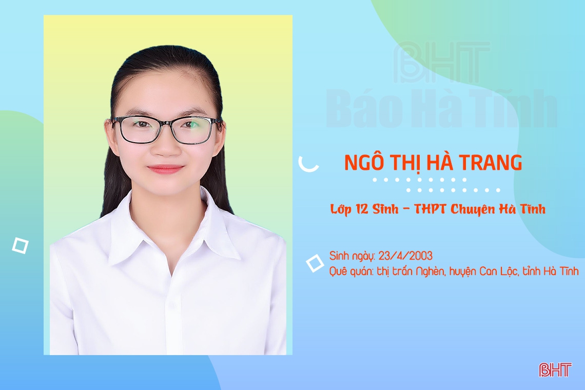 10 gương mặt học sinh Hà Tĩnh được xét tuyển thẳng đại học năm 2021