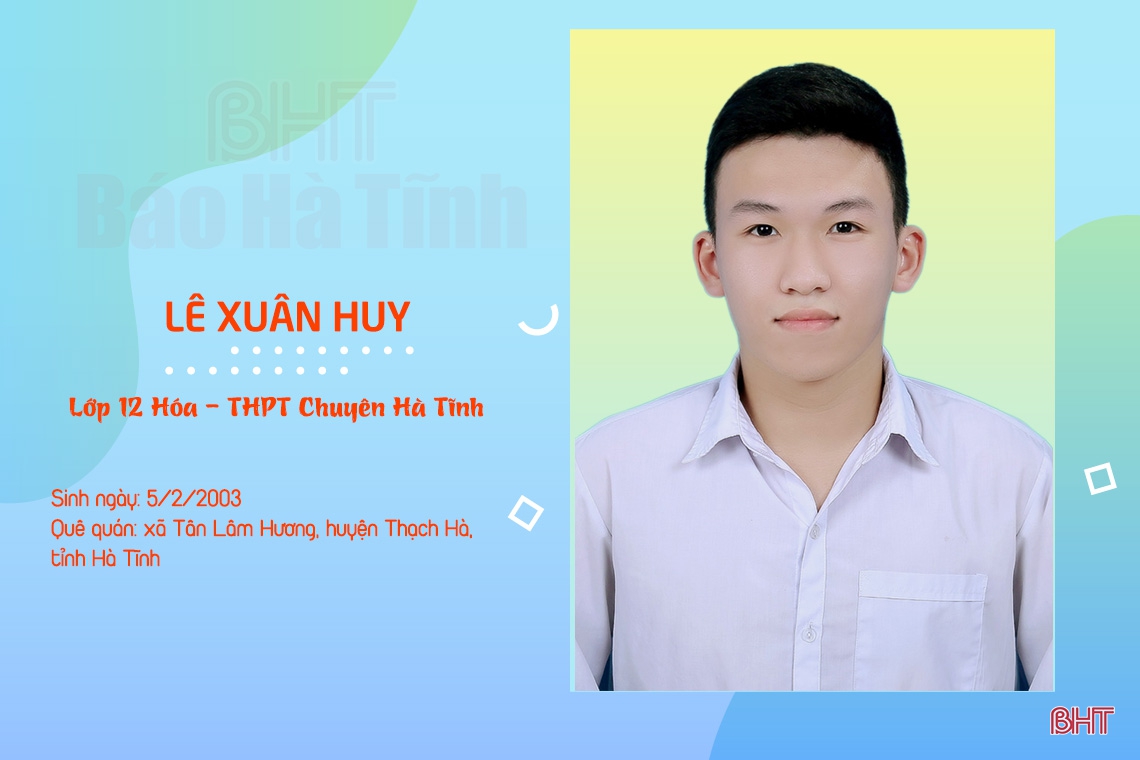 10 gương mặt học sinh Hà Tĩnh được xét tuyển thẳng đại học năm 2021