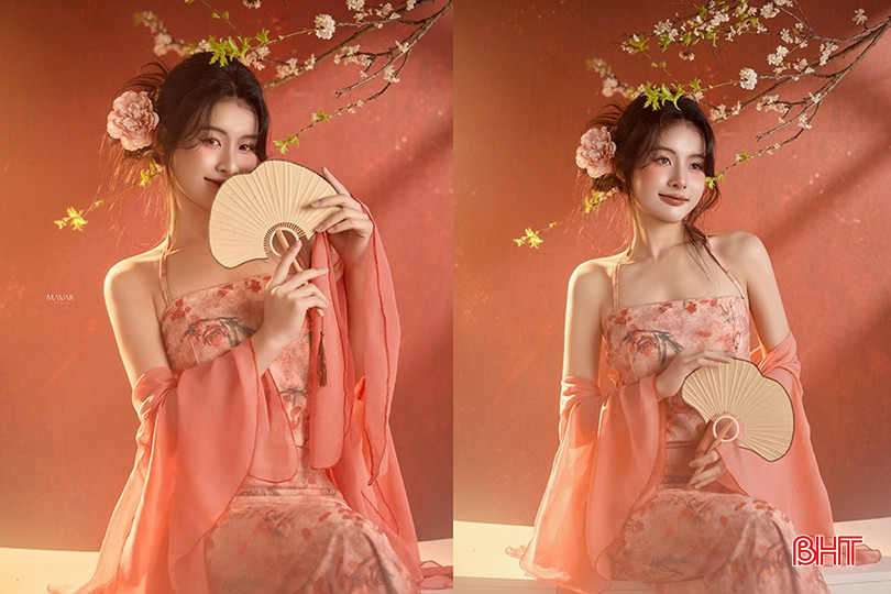 Nhiều bạn trẻ đặt lịch chụp theo các “trend” đang thịnh hành dịp tết.