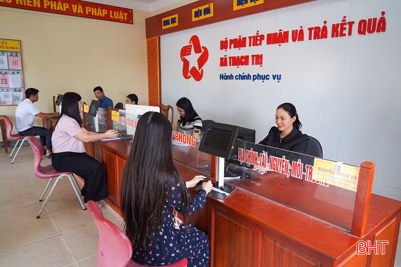 Bộ phận một cửa, một cửa liên thông tại các xã sẽ là nơi giải quyết nhiều thủ tục hành chính cho người dân, doanh nghiệp (Ảnh minh họa).