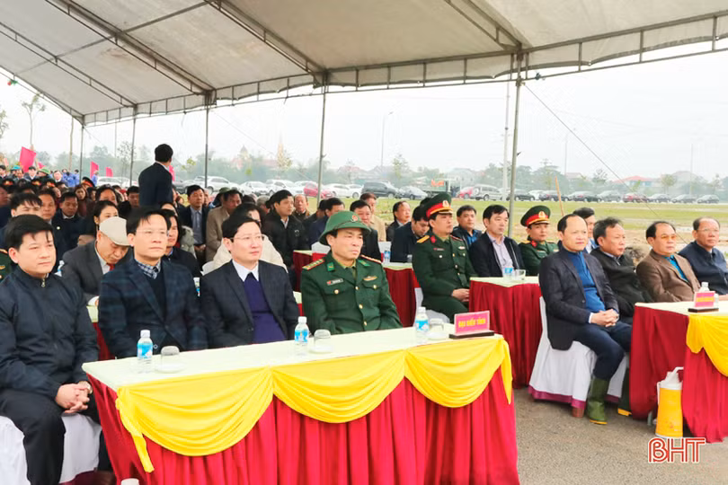 Lãnh đạo Hà Tĩnh tham gia trồng cây đầu xuân Canh Tý tại các địa phương